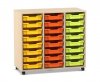Flexeo Regal PRO, 3 Reihen, 24 ...