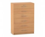 Flexeo Schrank, 6 kleine Schubladen = 3 Ordnerhöhen  (Zoom)