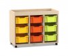 Flexeo Regal PRO, 3 Reihen, 9  ...