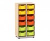 Flexeo Regal PRO, 2 Reihen, 12 ...