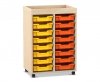 Flexeo Regal PRO, 2 Reihen, 16 ...
