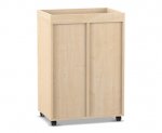 Flexeo Regal PRO, 2 Reihen, 16 Boxen Gr. S, Aufkantung  (Zoom)