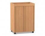 Flexeo Regal PRO, 2 Reihen, 16 Boxen Gr. S, Aufkantung  (Zoom)