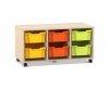 Flexeo Regal PRO, 3 Reihen, 6  ...