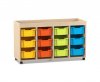 Flexeo Regal PRO, 4 Reihen, 12 ...