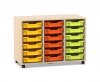 Flexeo Regal PRO, 3 Reihen, 18 ...