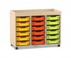 Flexeo Regal PRO, 3 Reihen, 18 ...
