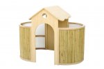 Wisdom Indoor-Spielhaus ausgefallenes Spielhaus mit harmonischer Formgebung (Zoom)