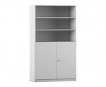 Flexeo Halbtürenschrank PRO, 3 Reihen, 12 Boxen Gr. M, 3 Fächer, 2 Halbtüren  (Zoom)
