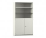 Flexeo Halbtürenschrank PRO, 3 Reihen, 12 Boxen Gr. M, 3 Fächer, 2 Halbtüren  (Zoom)