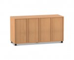 Flexeo Regal PRO, 4 Reihen, 24 Boxen Gr. S  (Zoom)