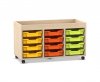 Flexeo Regal PRO, 3 Reihen, 12 ...