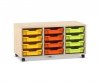 Flexeo Regal PRO, 3 Reihen, 12 ...