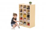 Wisdom Kindergarten Schuhregal fr 15 Paar Schuhe
