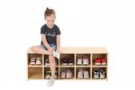 Wisdom Kindergarten Schuhregal fr 10 Paar Schuhe