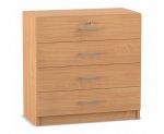 Flexeo Schrank, 4 kleine Schubladen = 2 Ordnerhöhen  (Zoom)