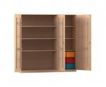 Flexeo Musikschrank, 6 große Boxen, Breite 190,5 cm  (Zoom)
