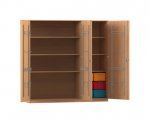 Flexeo Musikschrank, 6 große Boxen, Breite 190,5 cm  (Zoom)