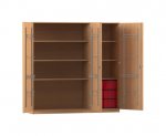 Flexeo Musikschrank, 6 große Boxen, Breite 190,5 cm  (Zoom)