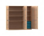 Flexeo Musikschrank, 6 große Boxen, Breite 190,5 cm  (Zoom)