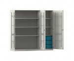 Flexeo Musikschrank, 6 große Boxen, Breite 190,5 cm  (Zoom)