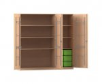 Flexeo Musikschrank, 6 große Boxen, Breite 190,5 cm  (Zoom)