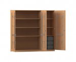 Flexeo Musikschrank, 6 große Boxen, Breite 190,5 cm  (Zoom)