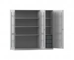 Flexeo Musikschrank, 6 große Boxen, Breite 190,5 cm  (Zoom)