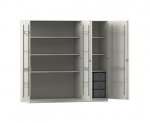 Flexeo Musikschrank, 6 große Boxen, Breite 190,5 cm  (Zoom)