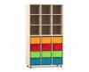 Flexeo Regal, 3 Reihen, 12 gro ...