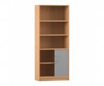 Flexeo Rollladenschrank, 5 Fächer = 5 Ordnerhöhen  (Zoom)