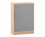 Flexeo Rollladen-Schrank, 3 Fächer = 3 Ordnerhöhen  (Zoom)