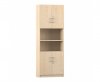 Flexeo Kombi-Schrank, unten un ...
