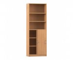 Flexeo Schiebetürenschrank, 6 Fächer = 6 Ordnerhöhen  (Zoom)
