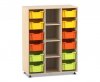 Flexeo Regal PRO, 3 Reihen, 12 ...