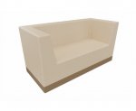 Betzold Clubbo Mini Sofa Farbe: 1044 Beige (Zoom)