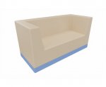Betzold Clubbo Mini Sofa Farbe: 1044 Beige (Zoom)