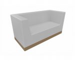 Betzold Clubbo Mini Sofa Farbe: 7000 Grau (Zoom)