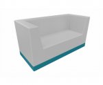 Betzold Clubbo Mini Sofa Farbe: 7000 Grau (Zoom)