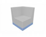 Betzold Clubbo Mini Ecke Farbe: 7000 Grau (Zoom)