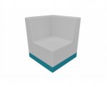 Betzold Clubbo Mini Ecke Farbe: 7000 Grau (Zoom)