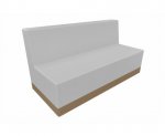 Betzold Clubbo Mini Bankelement Farbe: 7000 Grau (Zoom)