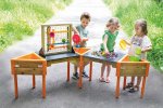 beleduc Activity Table Starter-Set 5-teiliges Starter-Set mit 3 Activity Tischen und 2 Spielboards (Zoom)