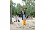 TopPlay Turn & Swing wetterfestes Nylon-Seil mit drehbarer Griffstange (Zoom)