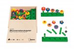 Dusyma Blumensteckspiel im Holzkasten