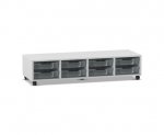 Flexeo Regal PRO, 4 Reihen, 8 Boxen Gr. S  (Zoom)