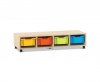 Flexeo Regal PRO, 4 Reihen, 4  ...