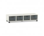 Flexeo Regal PRO, 4 Reihen, 4 Boxen Gr. M  (Zoom)