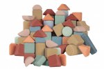 beleduc Kork's Gruppenset Bunte Steine & Formen, 120 tlg.