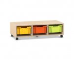 Flexeo Regal PRO, 3 Reihen, 3 Boxen Gr. M